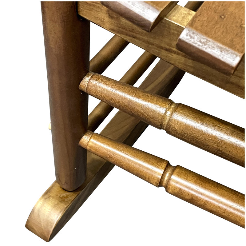 Fauteuil à bascule en chêne Balcony Porche