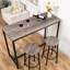 Bigvai Counter Stool with Metal Frame-2002472034