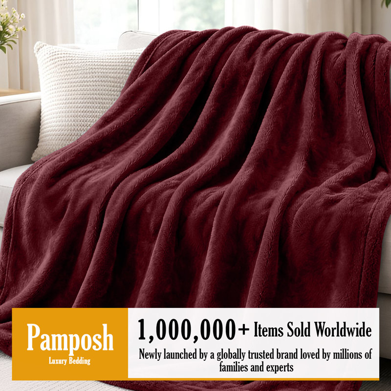 Machine Woven Throw Blanket, 130cm x 150cm
