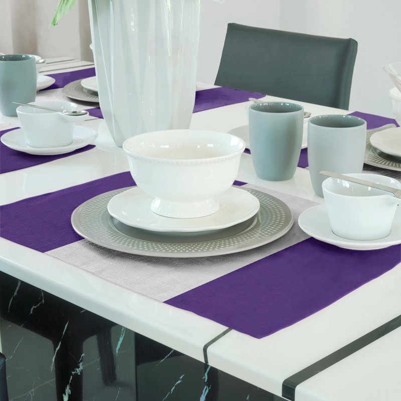 Récapitulatif de 18 po Louisiana, Mauve, Polyester sergé