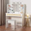Ensemble de coiffeuse avec tabouret et tiroirs-2083476438