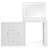 59" Makeup Vanity Desk with Mirror, Vanity Mirror with Lights, Dressing Table with 3 Drawers and 2 Cabinets, Vanity Table with Storage Shelves for Bedroom, White