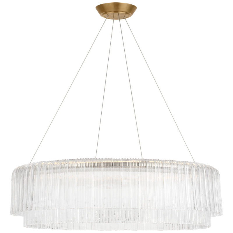 Maderno 8 - Light Metal LED Chandelier by Ian K. Fowler