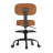 Adjustable Drafting Chair with Back Support Rolling Swivel Stool-613397748-613417635