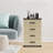 4-Tier Drawer Storage Cabinet With Wheels