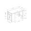 Table de salle à manger, rectangulaire, 48 po, hauteur de comptoir, petite cuisine, rangement, stratifié blanc, contemporain, moderne-616774096