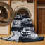 Machine Washable Transportation Gray Area Rug-1123654661