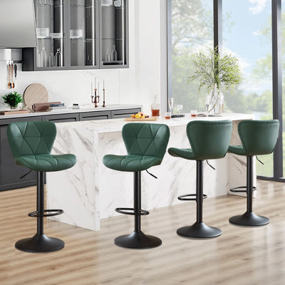 Swivel Adjustable Height Modern Bar& Counter Stool