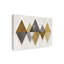 Art sur toile Guarani «Mod Triangles II Gold»-33426842