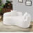 66.93 Inch Curved Loveseat Full Compression Sponge Sofa-1134214748-1109076972