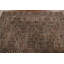 Tapis brun en laine noué à la main de conception unique 1960S 6 pi 5 po x 9 pi 11 po Sharayne