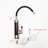 3000W Heating Faucet Instant Hot Water Electric Faucet With LED Digital Display (US Plug 110V) Use With 0.8" Fittings 27.3X4.3X2.2" 10180-FAUCET
