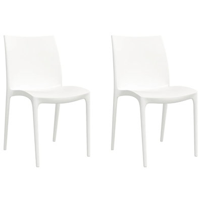 Wilburg Stacking Patio Dining Side Chair