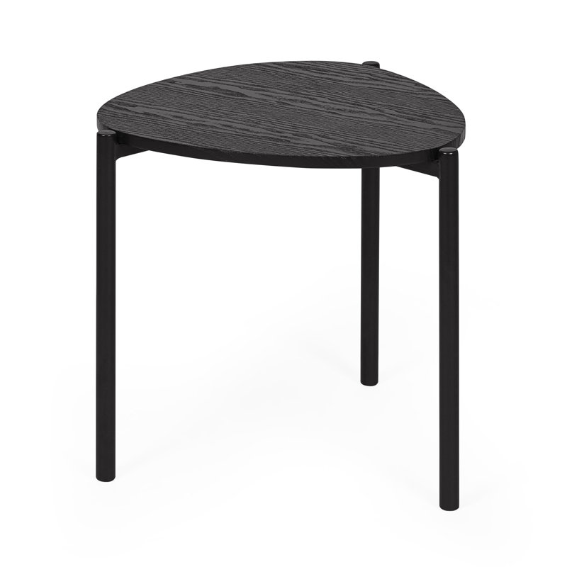 Teardrop Nesting Side Table, Black