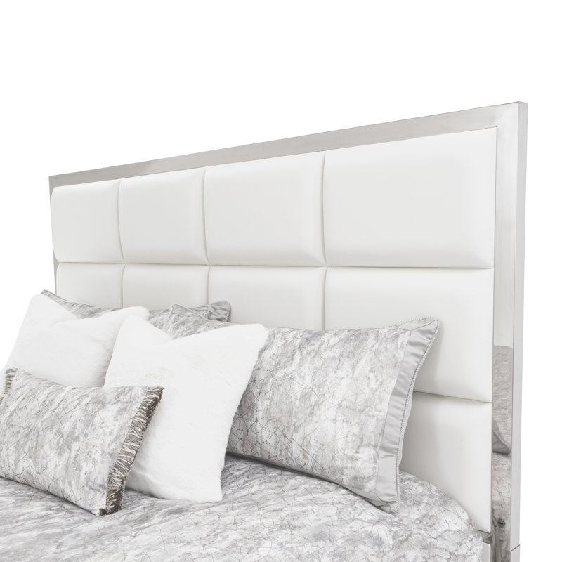 State St. Queen 65.5" Tufted Low Profile Panel Bed, California King