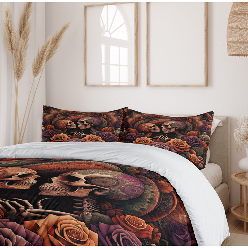 Hippie Duvet Cover, Queen Duvet Cover + 2 Standard Shams