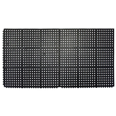 Leela Non-Slip Polka Dots Outdoor Doormat