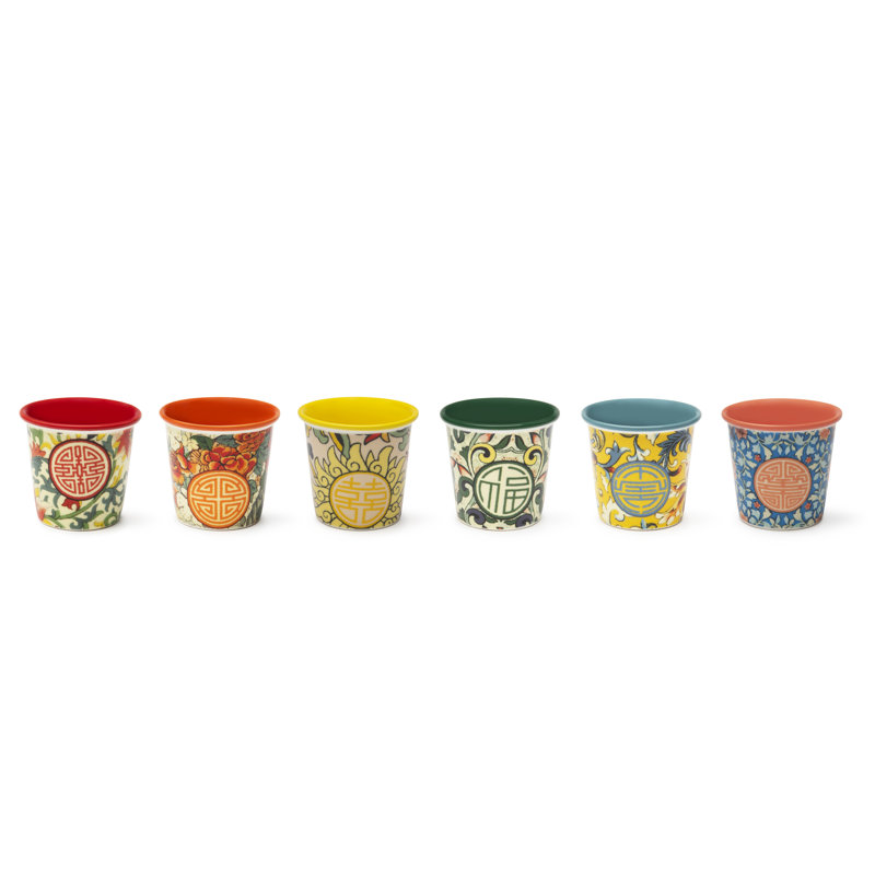 La Via Della Seta Porcelain New Bone China Teacup