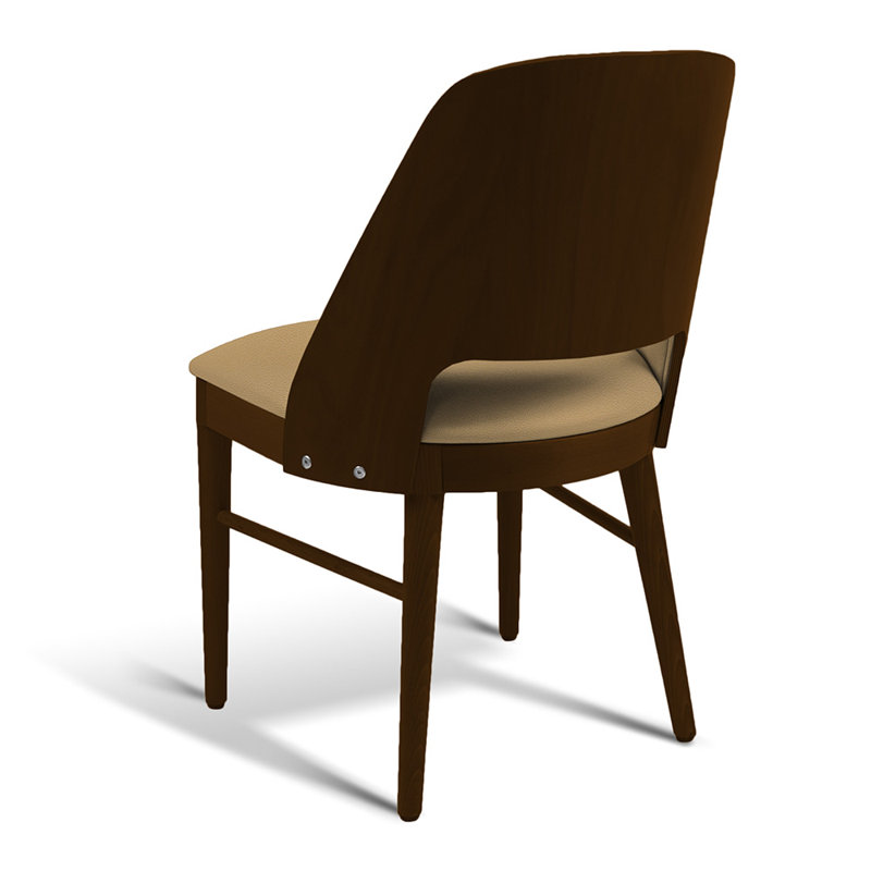 Chaise d'appoint 53, Beige / Brun