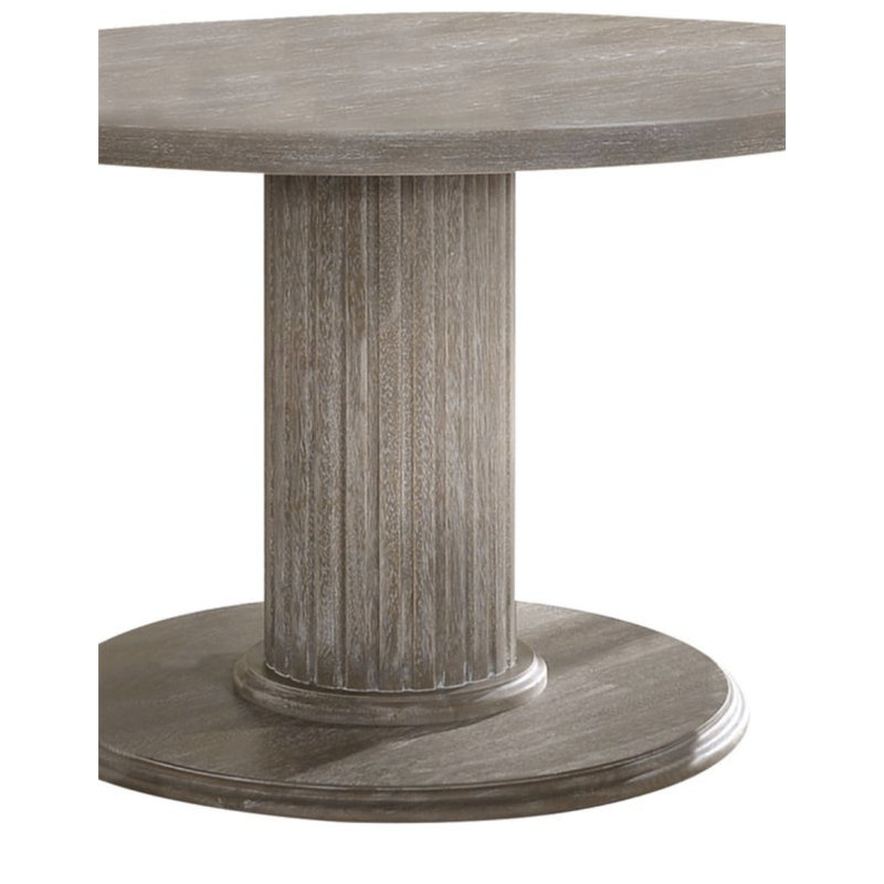 Reclaimed Gray Finish Dining Table