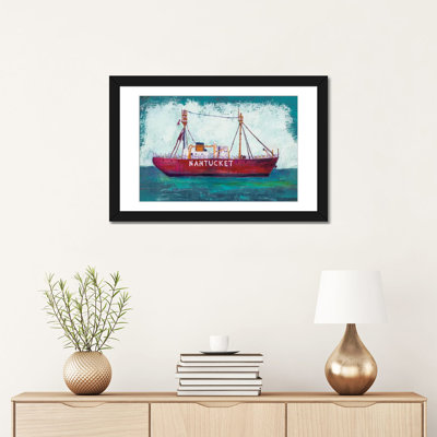 " Nantucket Lightship " by Melissa Averinos