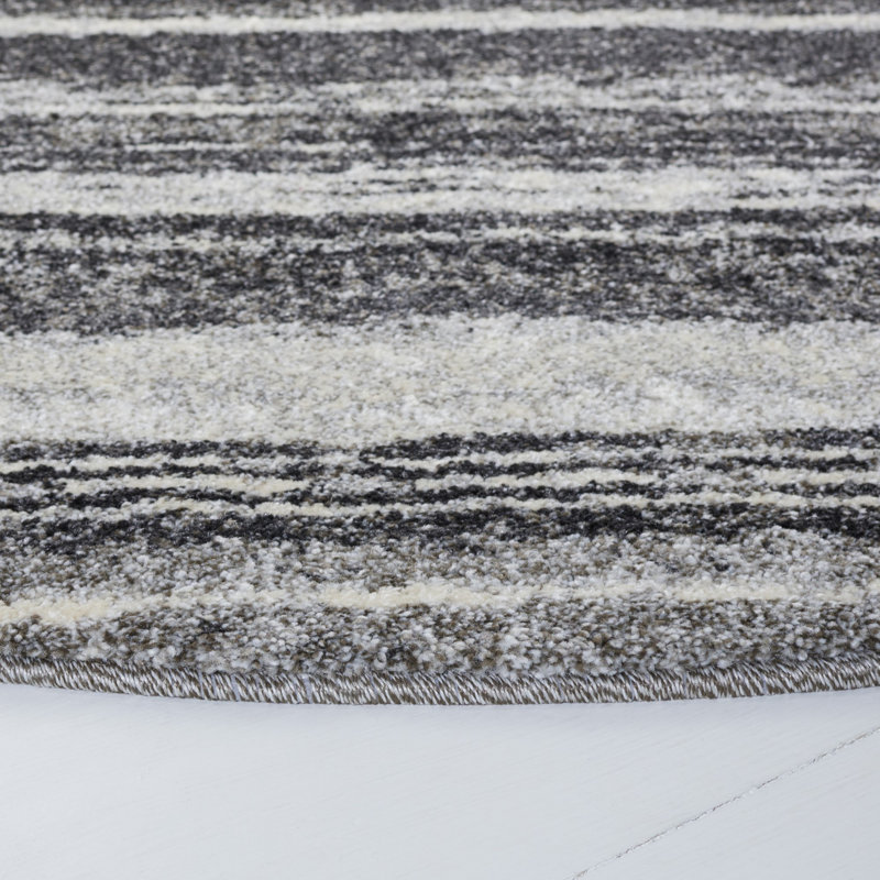 Kazlyn Retro Performance Abstract Rug, Rectangle 2'3" x 5'
