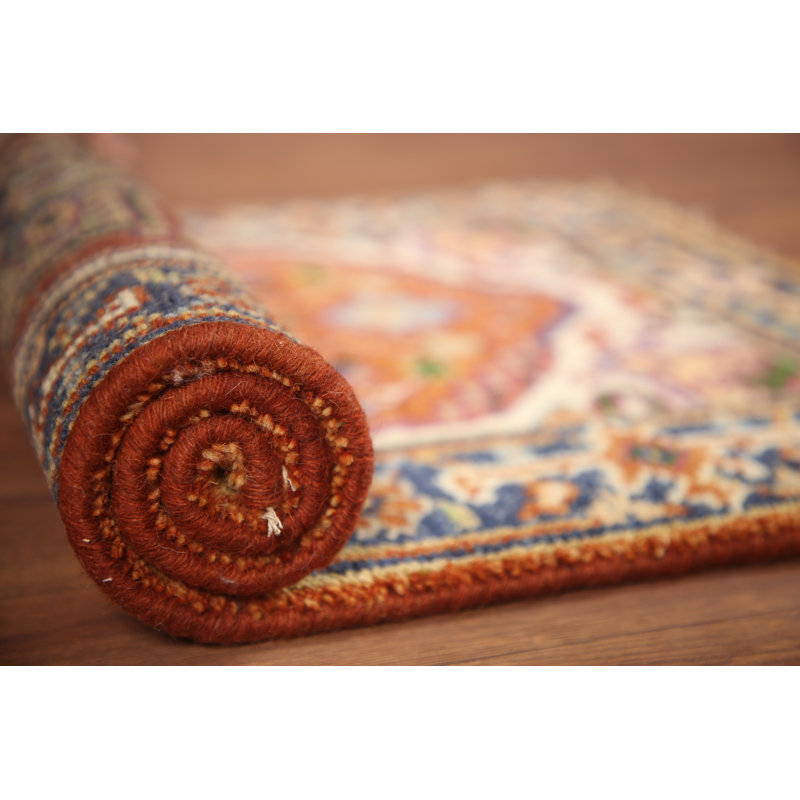 Tapis géométrique fait à la main 2 x 3