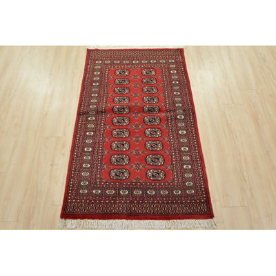 One-of-a-Kind 3'2'' X 5'3'' Wool Area Rug in Red