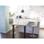 Greta Swivel Upholstered Adjustable Height Bar Stool