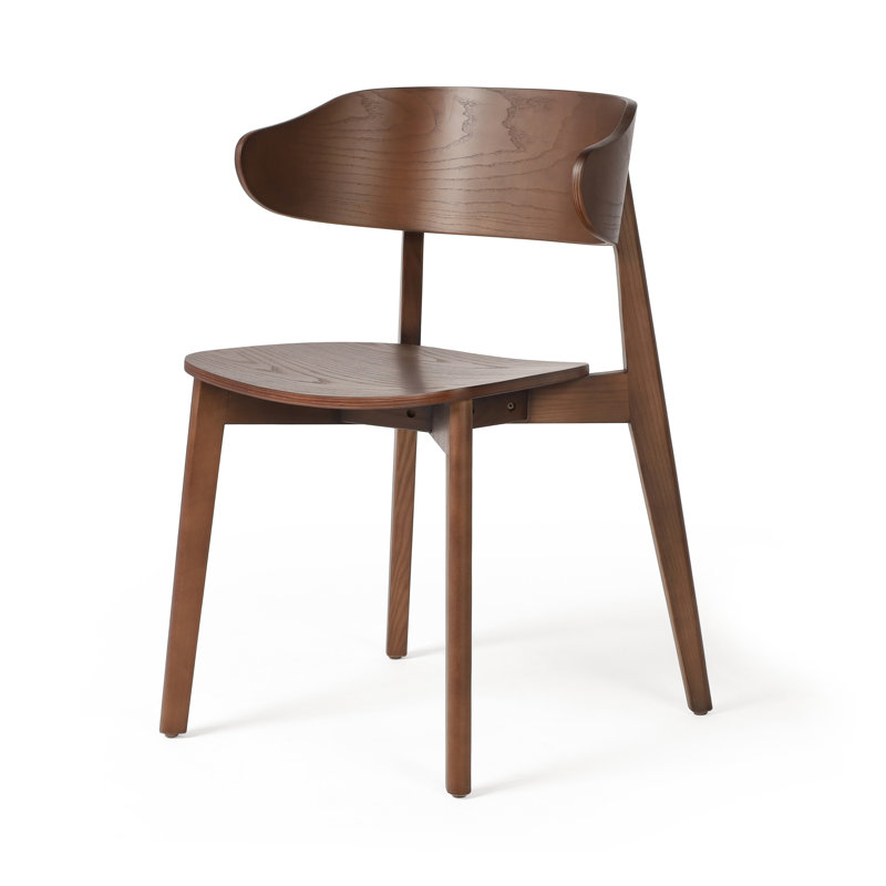Franco Solid Wood Side Chair, Umber Ash