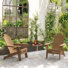 Chaise Adirondack pliante Emerico