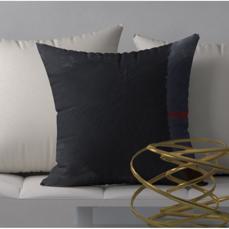  Housse et insert de coussin carré Magnifique Finesse, 18" x 18"