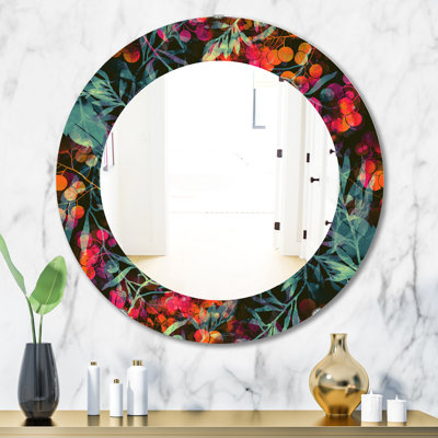 Miroir mural Obsidian Bloom 27