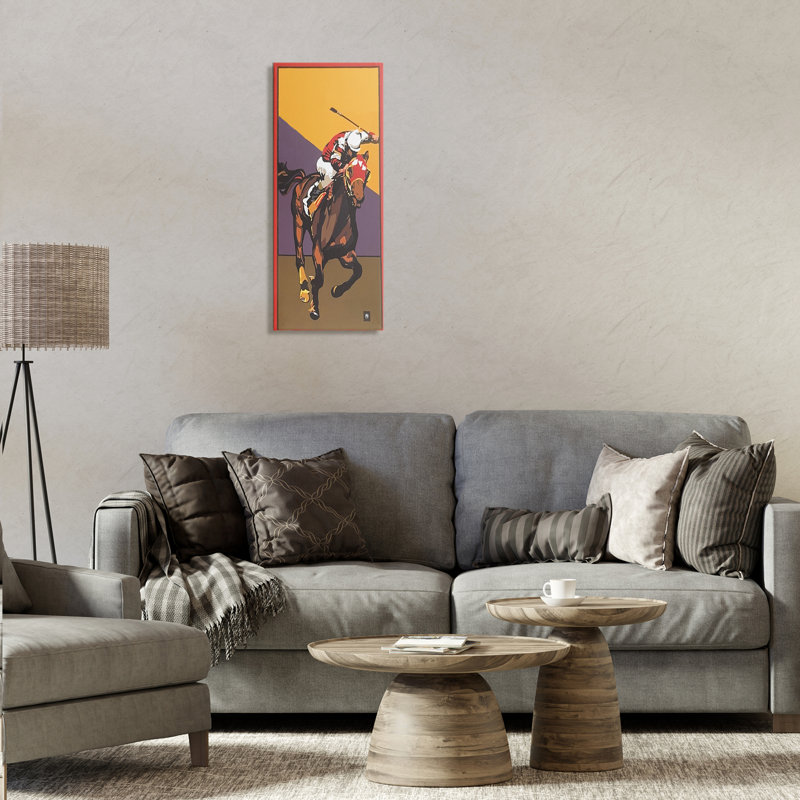 Toile extensible The Race, conception de Jadei, H 24 po x l 10 po