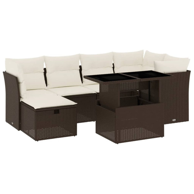 Ensemble de canapé de jardin Vidaxl