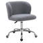 Chaise de bureau en polyester Artesha l 23,62 po-87829442-87829447