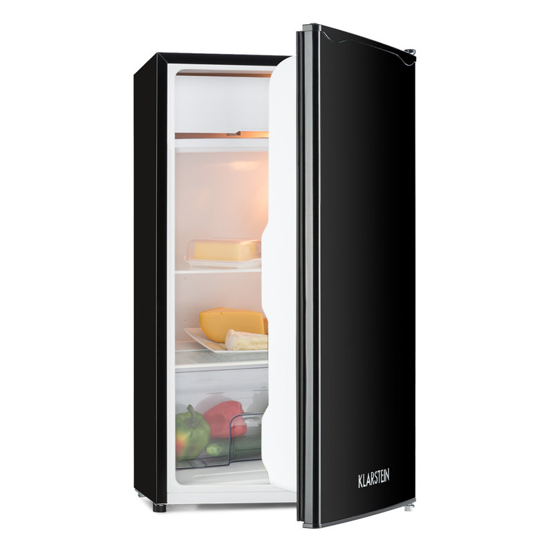Klarstein 90m³ L Freestanding Mini Fridge, Black