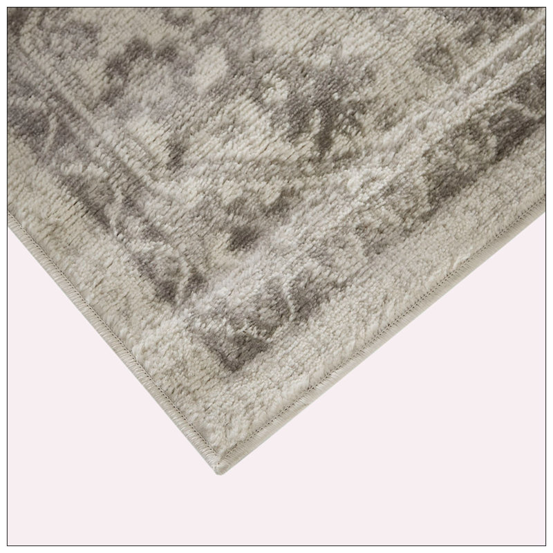 Tapis à bordure carrelée, Rectangle 6 pi 6 po x 9 pi
