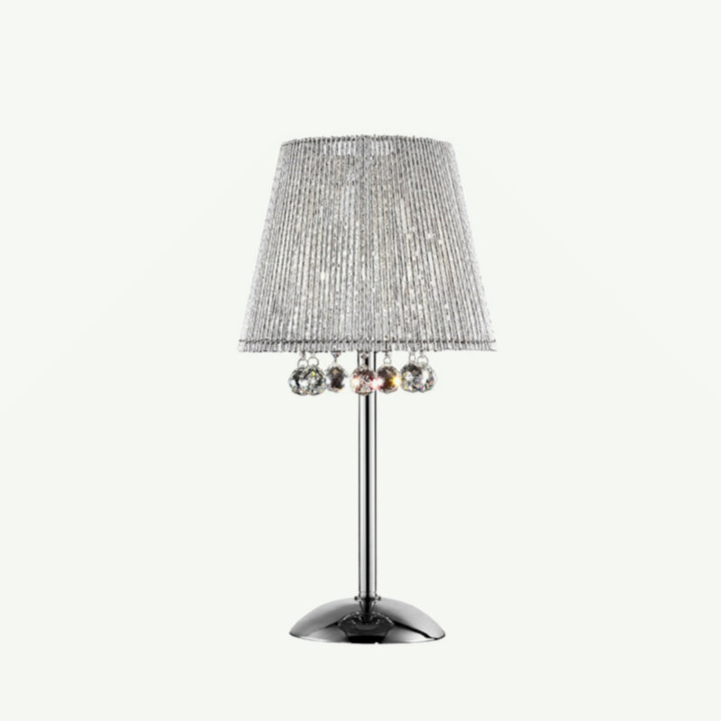 Crystal Dreamer Metal Table Lamp