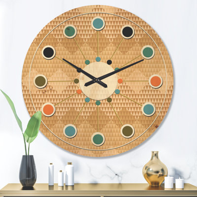 Solid Wood Wall Clock