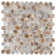 Conchella Penny Natural 11-1/4" x 11-5/8" Natural Shell Mosaic Tile