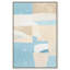 Perimeter Blue (I) Canvas Abstract Print by Oliver Gal, Black Frame, 10 x 15-70130485-70130488