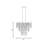 Livorno 4-Light Chandelier in Noble Brass