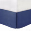 Ensemble d'édredon 9 pièces pour grand lit 9 pièces avec draps en coton, bleu marine-128367547