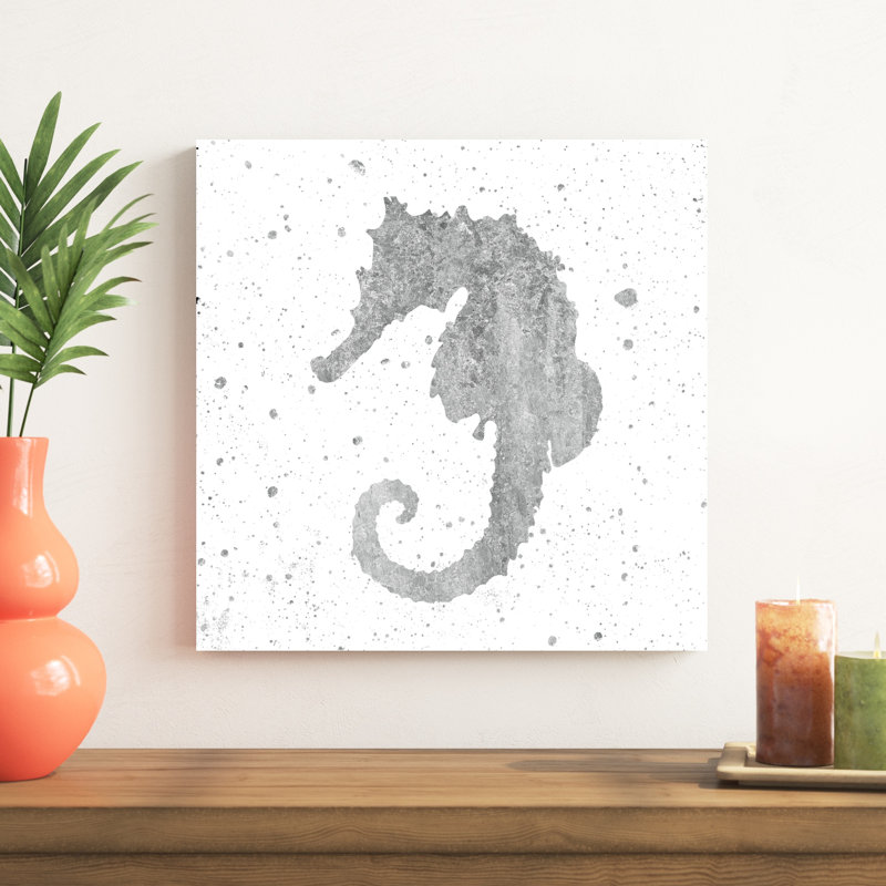 Hippocampe argenté Sea Life, H 20 po x l 20 po