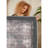 High-Quality Cotton Area Rug, 31.5 x 19.7 inches | 100% Cotton, 1200 g/m² | Pile Height: 0.4 inches, Non-Slip PVC Underside | Antibacterial, Machine Washable | Elegant White, Grey & Mink Design for Home Decor-112937153