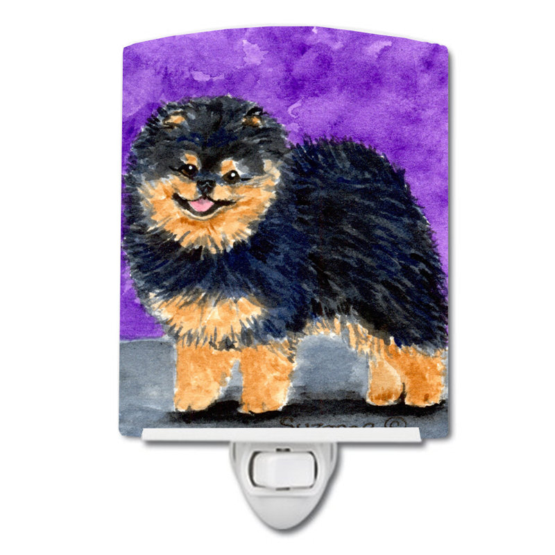 Pomeranian Ceramic Night Light