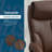 Adamstown® Danvers Big & Tall Office Chair, with Ergonomic High-Back and Contoured Lumbar Support, Vegan Leather-110808750