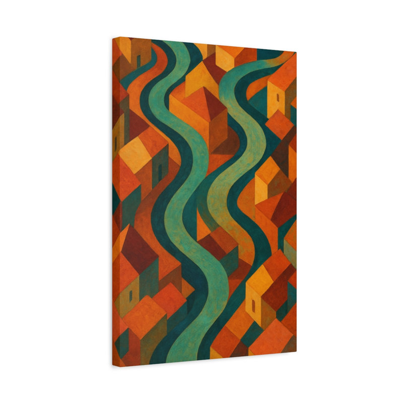 Apel Single Picture Frame Print on Canvas, 60.96 cm H x 40.64 cm W