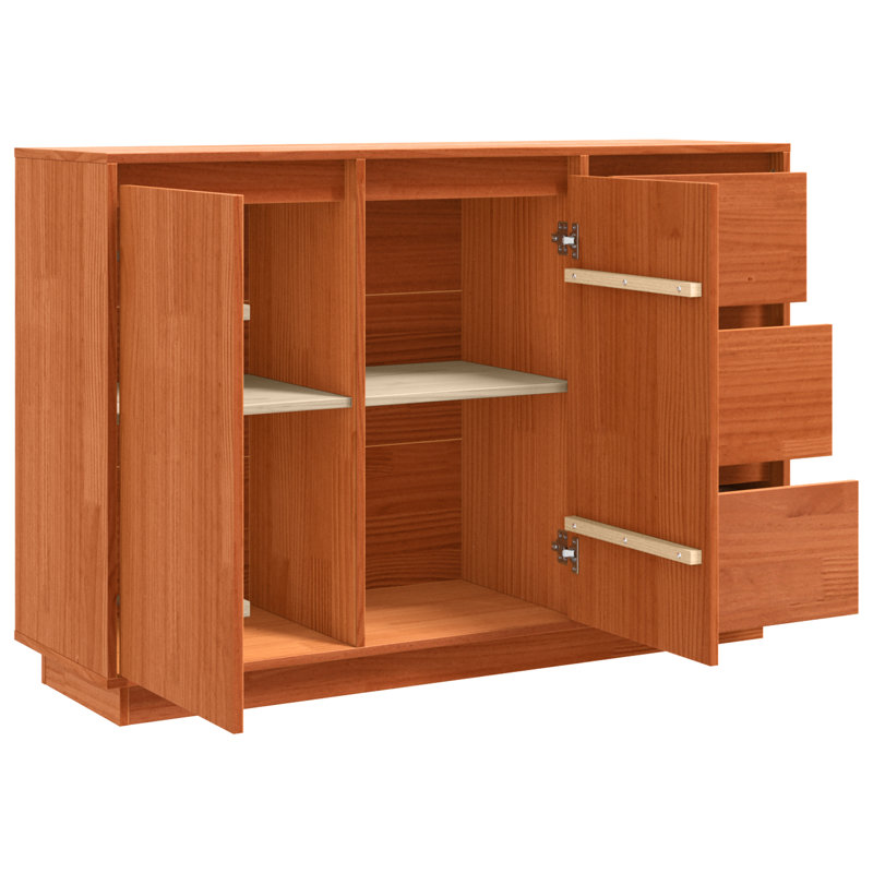 111cm Solid Wood Sideboard